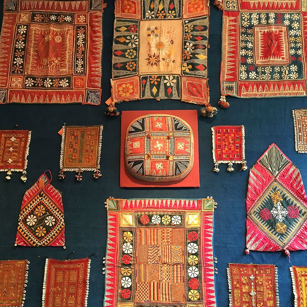 GI-Tagged Mirror Work Embroidery